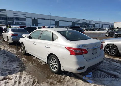 2018 Nissan Sentra Sv z USA, uszkodzony, nr VIN 3N1AB7APXJY251105